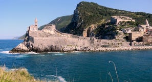 Beautiful fisherman town of Portovenere near Cinque Terre, La Spezia, Liguria, Italy stock image Beautiful fisherman town of Portovenere near Cinque Terre, La Spezia, Liguria, Italy stock image