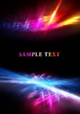 Beautiful Fractal Template Stock Images