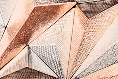 Beautiful geometric three dimensional metal abstract stock photography Beautiful geometric three dimensional metal abstract stock photography