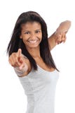 Beautiful happy african american teenager girl stock images Beautiful happy african american teenager girl stock images