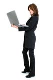 Beautiful Hispanic Woman With Laptop Stock Photo Beautiful Hispanic Woman With Laptop Stock Photo