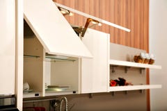 Kitchen cabinets royalty free stock photo Kitchen cabinets royalty free stock photo
