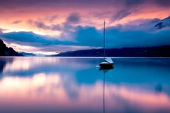 Beautiful Lake Brienz At Sunset Switzerland Stock Image Beautiful Lake Brienz At Sunset Switzerland Stock Image