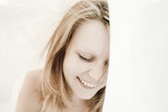 Beautiful, natural woman portrait royalty free stock photography Beautiful, natural woman portrait royalty free stock photography