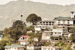 Beautiful panorama view of Gangtok city, largest town of Indian state of Sikkim, located in the eastern Himalayan range in stock images Beautiful panorama view of Gangtok city, largest town of Indian state of Sikkim, located in the eastern Himalayan range in stock images
