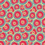 Bright crimson circles layering on each other. vector illustration Bright crimson circles layering on each other. vector illustration