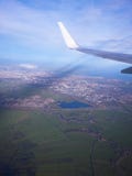 Beautiful plane view stock images Beautiful plane view stock images