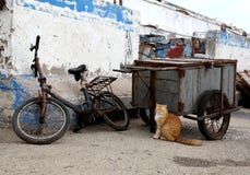 Essaouira historic port, Morocco royalty free stock image Essaouira historic port, Morocco royalty free stock image