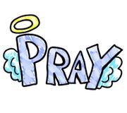 Beautiful Pray Logo vector illustration Beautiful Pray Logo vector illustration