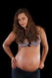 Beautiful Pregnant Girl Royalty Free Stock Images