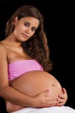 Beautiful Pregnant Girl Royalty Free Stock Image