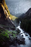 Beautiful river with a strong current royalty free stock photography Beautiful river with a strong current royalty free stock photography