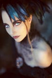 Beautiful, Romantic Gothic Styled Woman Stock Photo Beautiful, Romantic Gothic Styled Woman Stock Photo