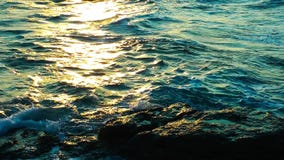 Beautiful Sea Water Nature and Holiday Concept. Video Beautiful Sea Water Nature and Holiday Concept. Video
