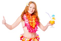 Beautiful and slender woman with a cocktail at the resort stock photo Beautiful and slender woman with a cocktail at the resort stock photo