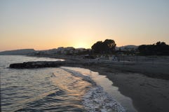 The beautiful St Raphael Beach Limassol in Cyprus