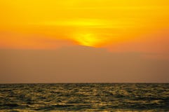 Beautiful Sunset Clearwater Tampa Florida Beach