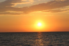 Beautiful sunset on the eve of good weather stock photo Beautiful sunset on the eve of good weather stock photo