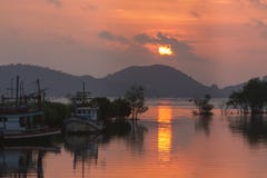Beautiful sunset Royalty Free Stock Photography Beautiful sunset Royalty Free Stock Photography