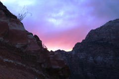 Sunset at Zion stock image Sunset at Zion stock image