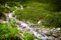 Beautiful Tatry mountains landscape Five Lakes Valley stock image Beautiful Tatry mountains landscape Five Lakes Valley stock image