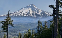 Beautiful Vista Of Mount Hood In Oregon, USA. Royalty Free Stock Images