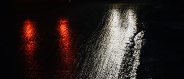 Beautiful wet road with vehicles lights unique photograph stock photos Beautiful wet road with vehicles lights unique photograph stock photos