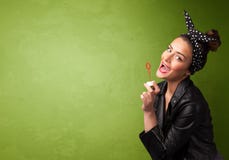 Beautiful Woman Blowing Soap Bubble On Copyspace Background Royalty Free Stock Image Beautiful Woman Blowing Soap Bubble On Copyspace Background Royalty Free Stock Image
