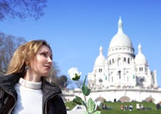 https://thumbs.dreamstime.com/t/beautiful-woman-rose-basilica-sacre-coeur-montmartre-paris-41235735.jpg