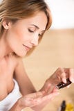 Woman with essentials oils stock images Woman with essentials oils stock images