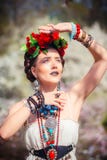 Beautiful young Mexican woman stock image Beautiful young Mexican woman stock image