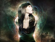 Beautiful Young Woman Royalty Free Stock Photos Beautiful Young Woman Royalty Free Stock Photos