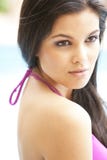 Beautiful Young Woman in Swimwear stock photo Beautiful Young Woman in Swimwear stock photo