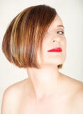 Beautiful Young Woman With Natural Make-up Royalty Free Stock Photos Beautiful Young Woman With Natural Make-up Royalty Free Stock Photos