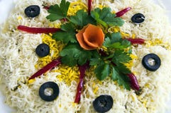 Beautifully decorated liver salad royalty free stock photo Beautifully decorated liver salad royalty free stock photo