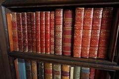 Antique Book Collection royalty free stock image Antique Book Collection royalty free stock image