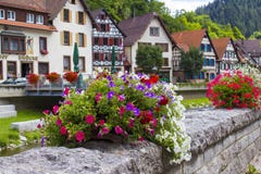 Beautuful Schiltach in Black Forest in Germany