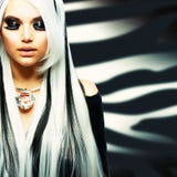 Beauty Fashion Gothic Girl royalty free stock photography Beauty Fashion Gothic Girl royalty free stock photography