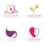 Beauty and fashion logo design and icon royalty free illustration Beauty and fashion logo design and icon royalty free illustration