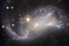Beaux galaxie et groupe d'étoiles pendant la nuit de l'espace images libres de droits Beaux galaxie et groupe d'étoiles pendant la nuit de l'espace images libres de droits
