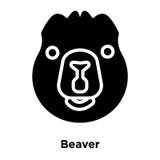 Beaver el vector del icono aislado en el fondo blanco, concepto del logotipo de libre illustration Beaver el vector del icono aislado en el fondo blanco, concepto del logotipo de libre illustration