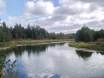 The Beaver river in the area Belyakova farm stock images The Beaver river in the area Belyakova farm stock images