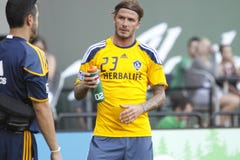 beckham Δαβίδ στοκ φωτογραφία με δικαίωμα ελεύθερης χρήσης beckham Δαβίδ στοκ φωτογραφία με δικαίωμα ελεύθερης χρήσης