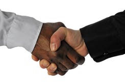 Bedrijfs handschok