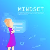 Bedrijfs marketing inhoud, denkrichtings digitale technologie, minimaal vlak ontwerp, hurend en werkend karakter van mensenvector royalty-vrije illustratie Bedrijfs marketing inhoud, denkrichtings digitale technologie, minimaal vlak ontwerp, hurend en werkend karakter van mensenvector royalty-vrije illustratie