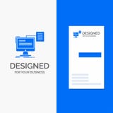 Bedrijfsembleem voor samenvatting, opslag, druk, cv, document Verticaal Blauw Bedrijfs/Visitekaartjemalplaatje vector illustratie Bedrijfsembleem voor samenvatting, opslag, druk, cv, document Verticaal Blauw Bedrijfs/Visitekaartjemalplaatje vector illustratie