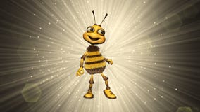 Bee Dance Reveal - Looped with Background