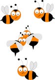 Bee Swarm Stock Photo