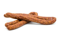 Knackwurst isolated on white background royalty free stock images Knackwurst isolated on white background royalty free stock images