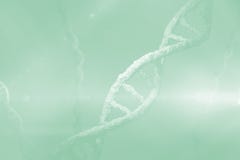 Beeld van een 3d DNA vector illustratie Beeld van een 3d DNA vector illustratie